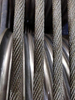 Cuerda de alambre de acero anti-torsión de alta resistencia 19 * 7 para grúa de cabrestante galvanizada / no galvanizada de 30 mm para carga en puerto