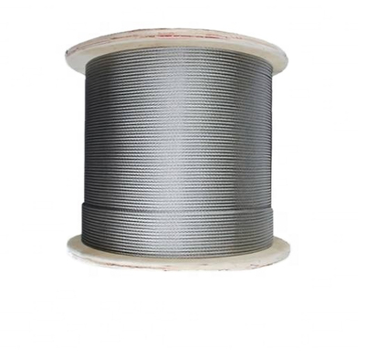 Cuerda de alambre de acero no galvanizado para la fábrica de China del precio del elevador