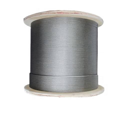 Cuerda de alambre de acero no galvanizado para la fábrica de China del precio del elevador
