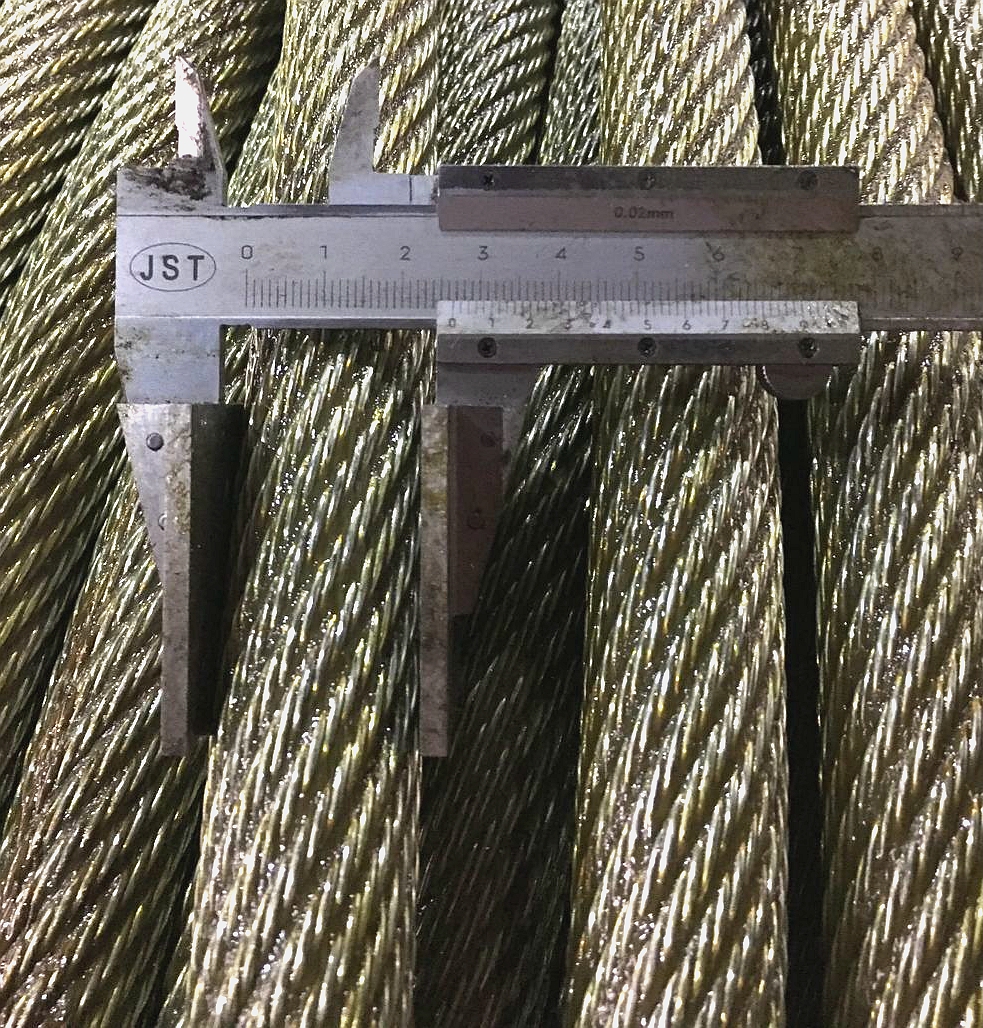Eips 35wxk7 Cable de acero no galvanizado no giratorio