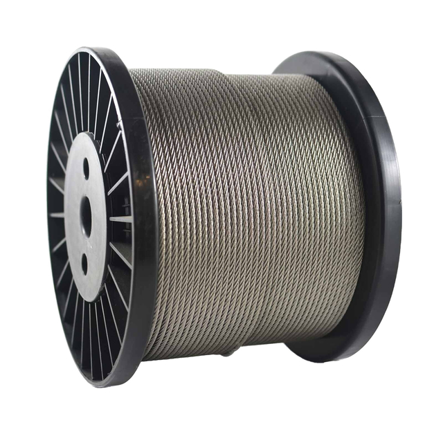 Cuerda de alambre de acero para elevador 8X19 Derricking Wire Rope