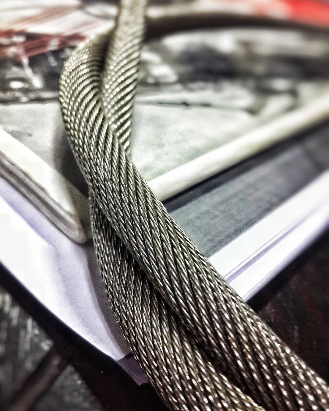 Cuerda de alambre de acero no galvanizado Eips 35wx7 diámetro 17 mm no giratorio